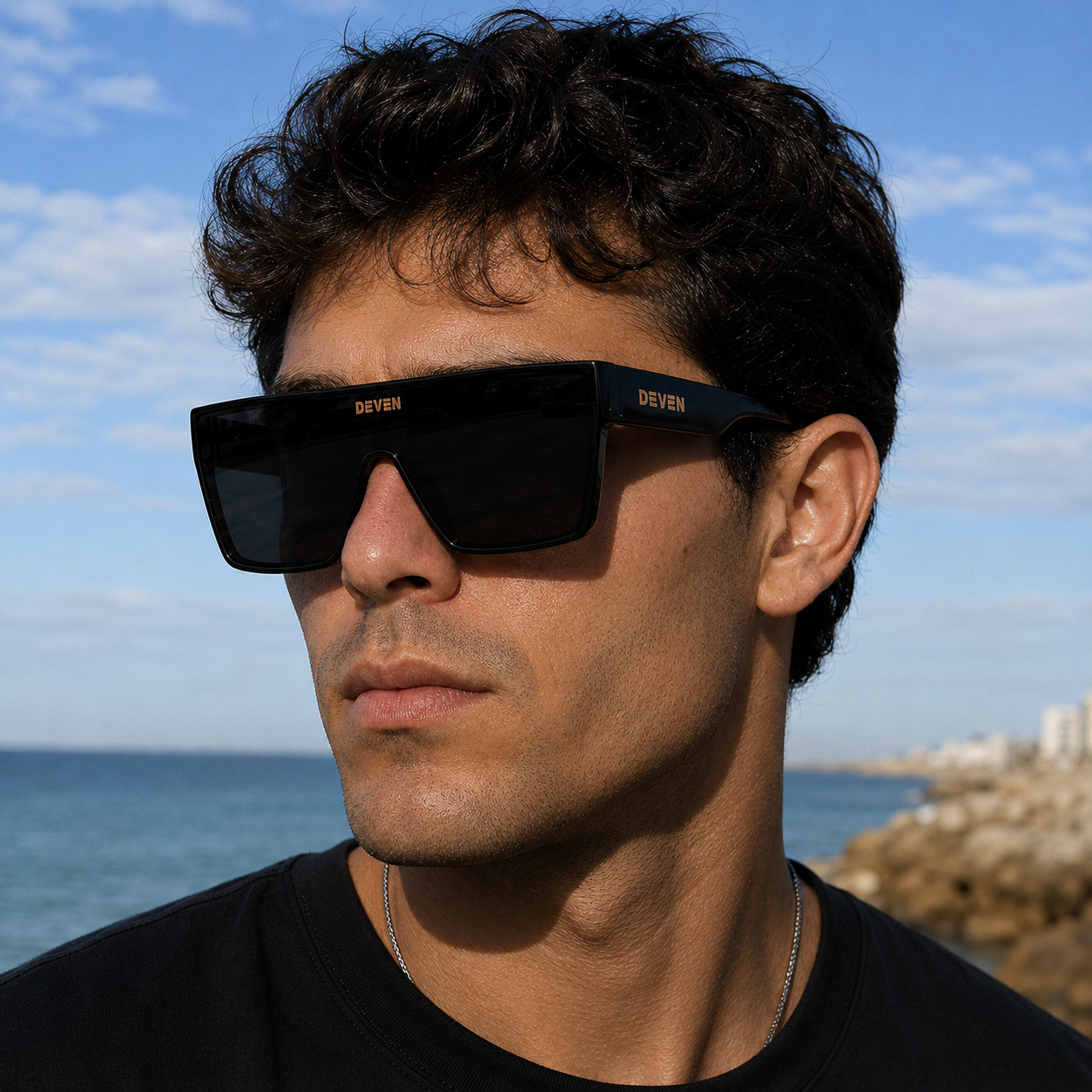 Onyx - All Black Edition (Black Frame/Black Accents) rose gold logo