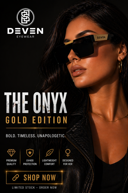 Onyx - Gold Edition (Black Frame/Gold Accents)