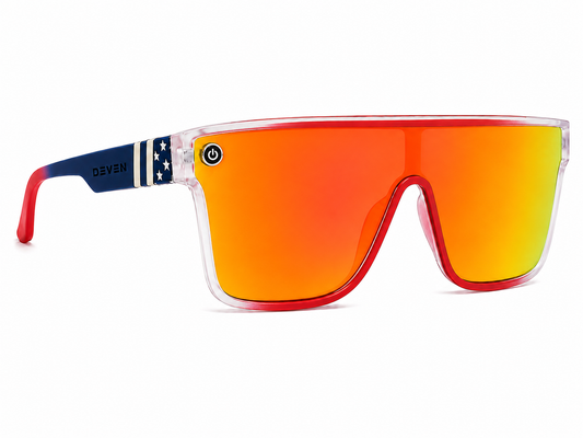 Patriots - Star Spangled Frame/Yellow Orange Lens