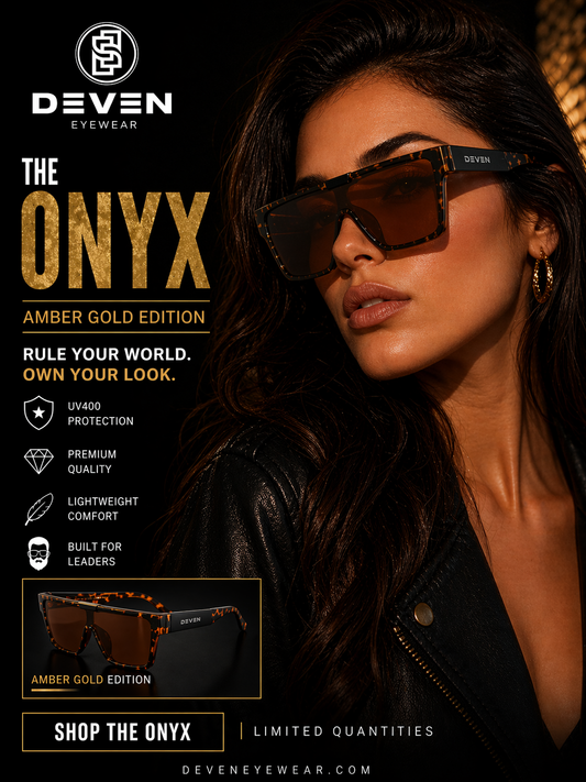 Onyx - Amber Edition (Brown Frame/Black Accents)